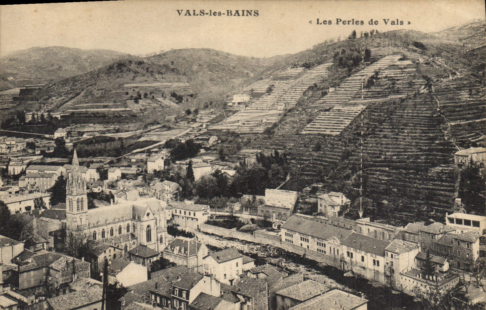 CPA Vals les Bains Les Perles de Vals