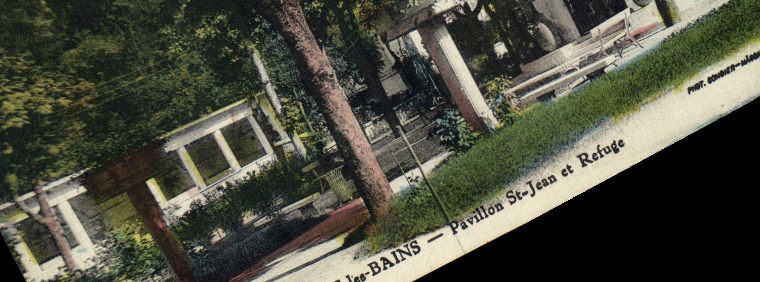 CPA Vals les Bains Pavilon St Jean et Refuge