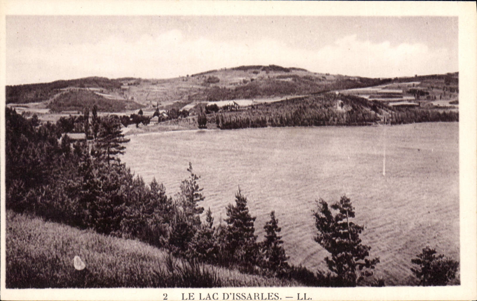 CPA Le Lac d'Issarles 