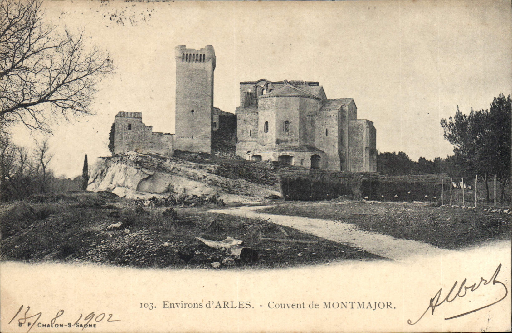 CPA Environs d'Arles Couvent de Montmajor