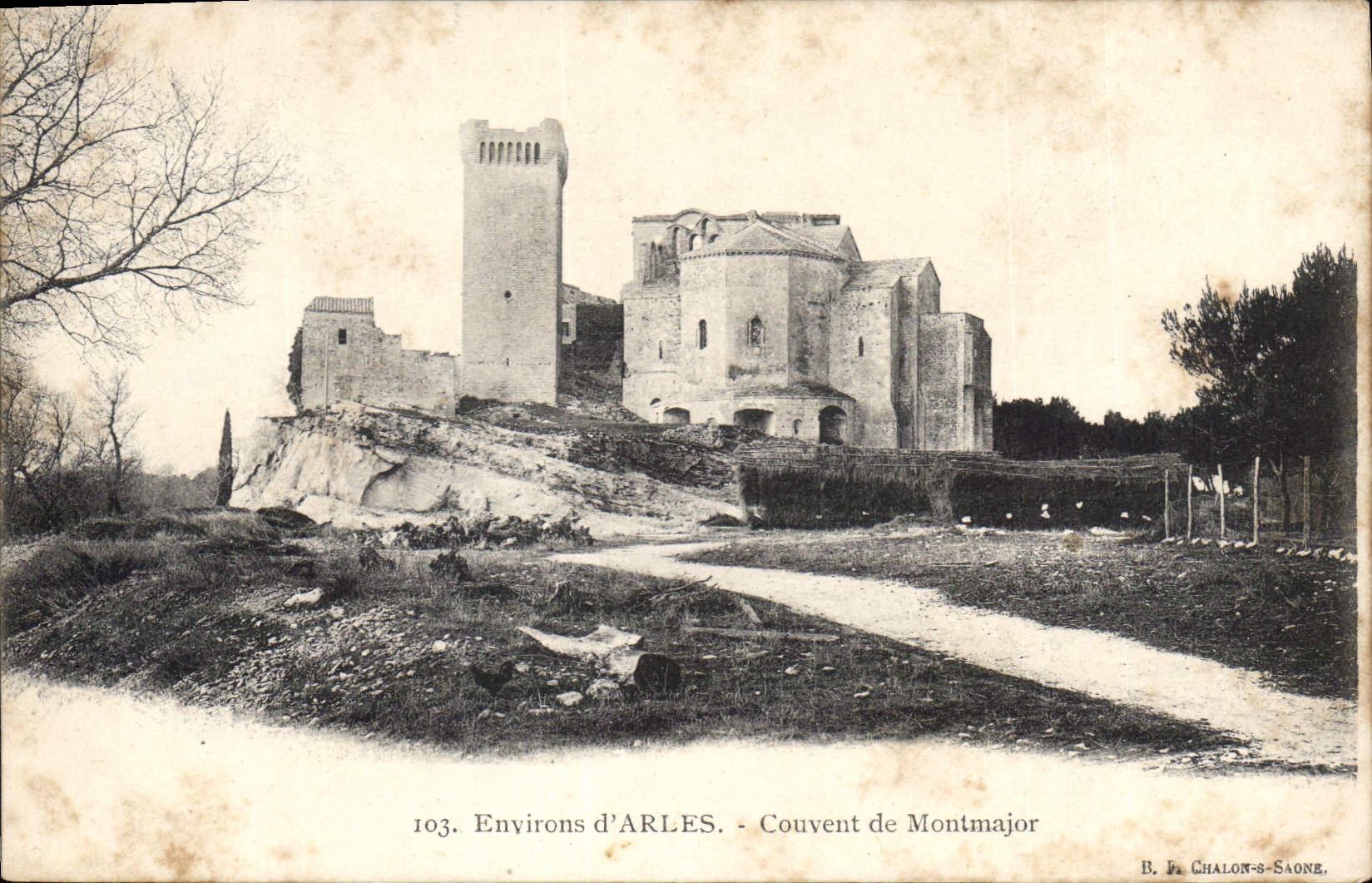 CPA Environs d'Arles Couvent de Montmajor