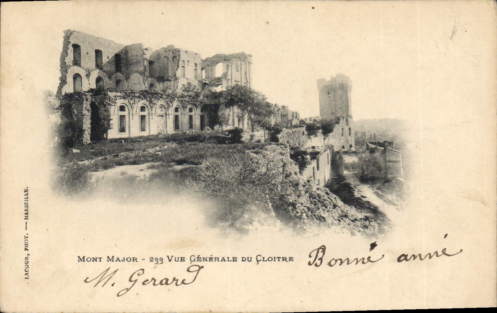 CPA Mont Major vue generale du Cloitre 