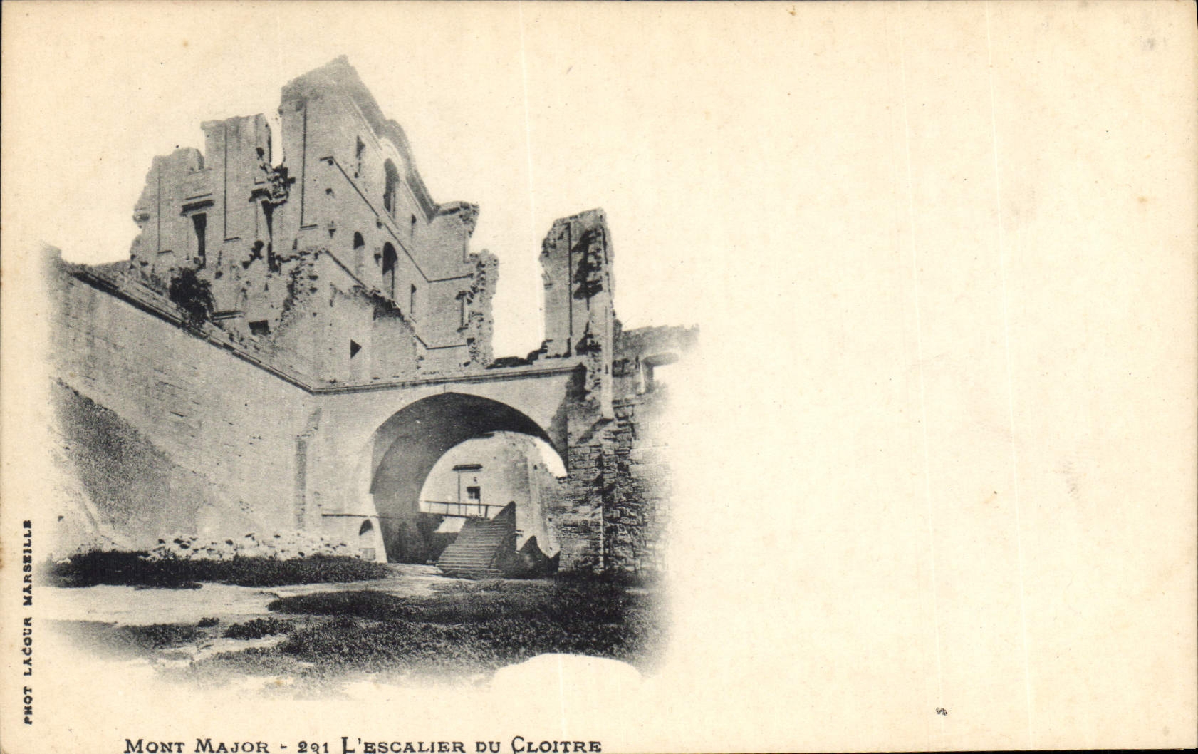 CPA Mont Major l'Escalier du Cloitre 