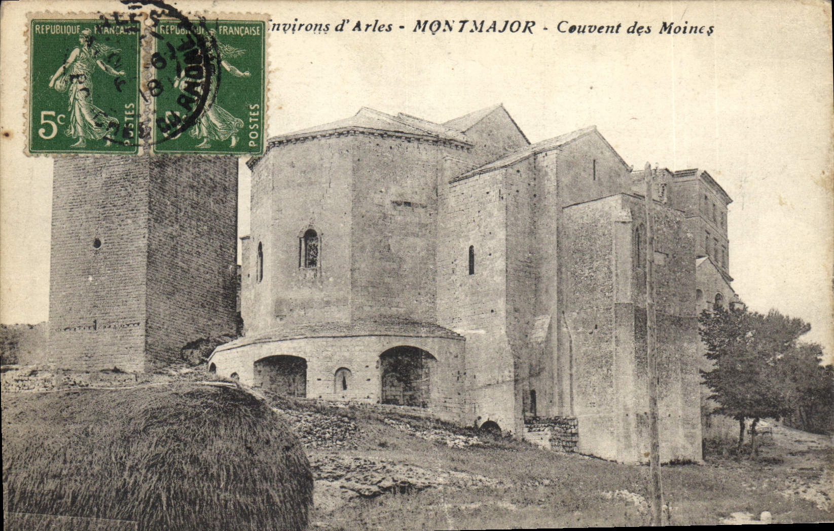 CPA Environs d'Arles Montmajor Couvent des Moines 