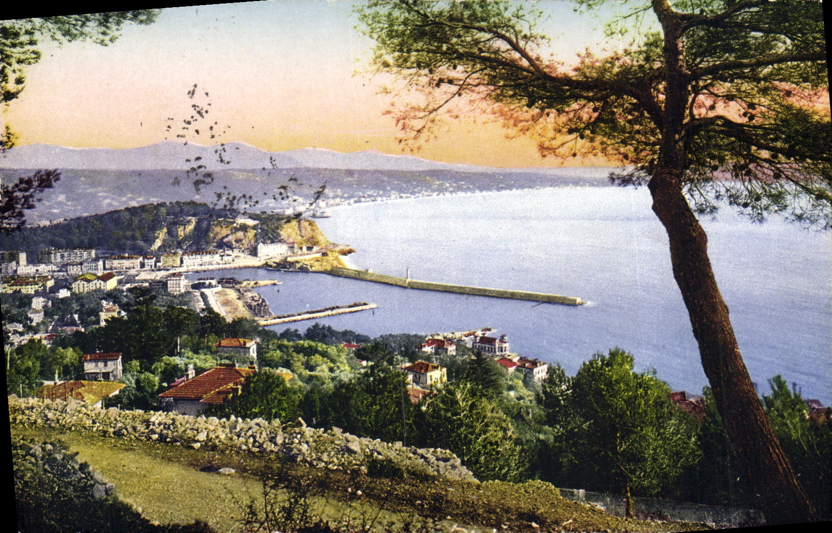 CPA Vue sur la cote