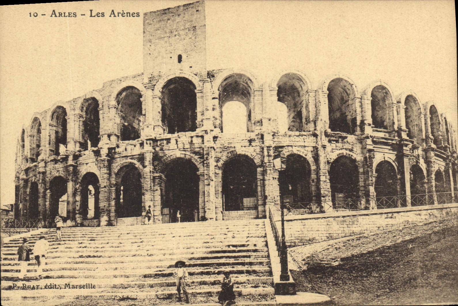 CPA Arles les Arenes 