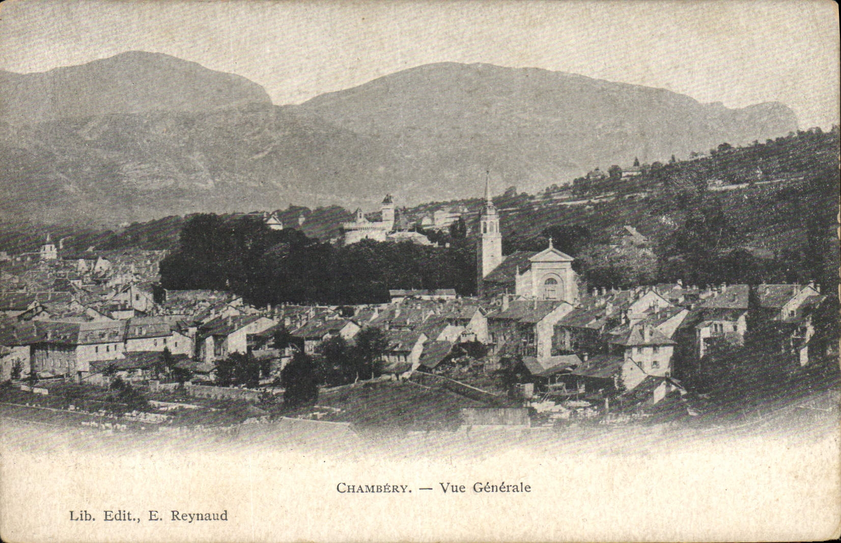 CPA Chambery vue generale 