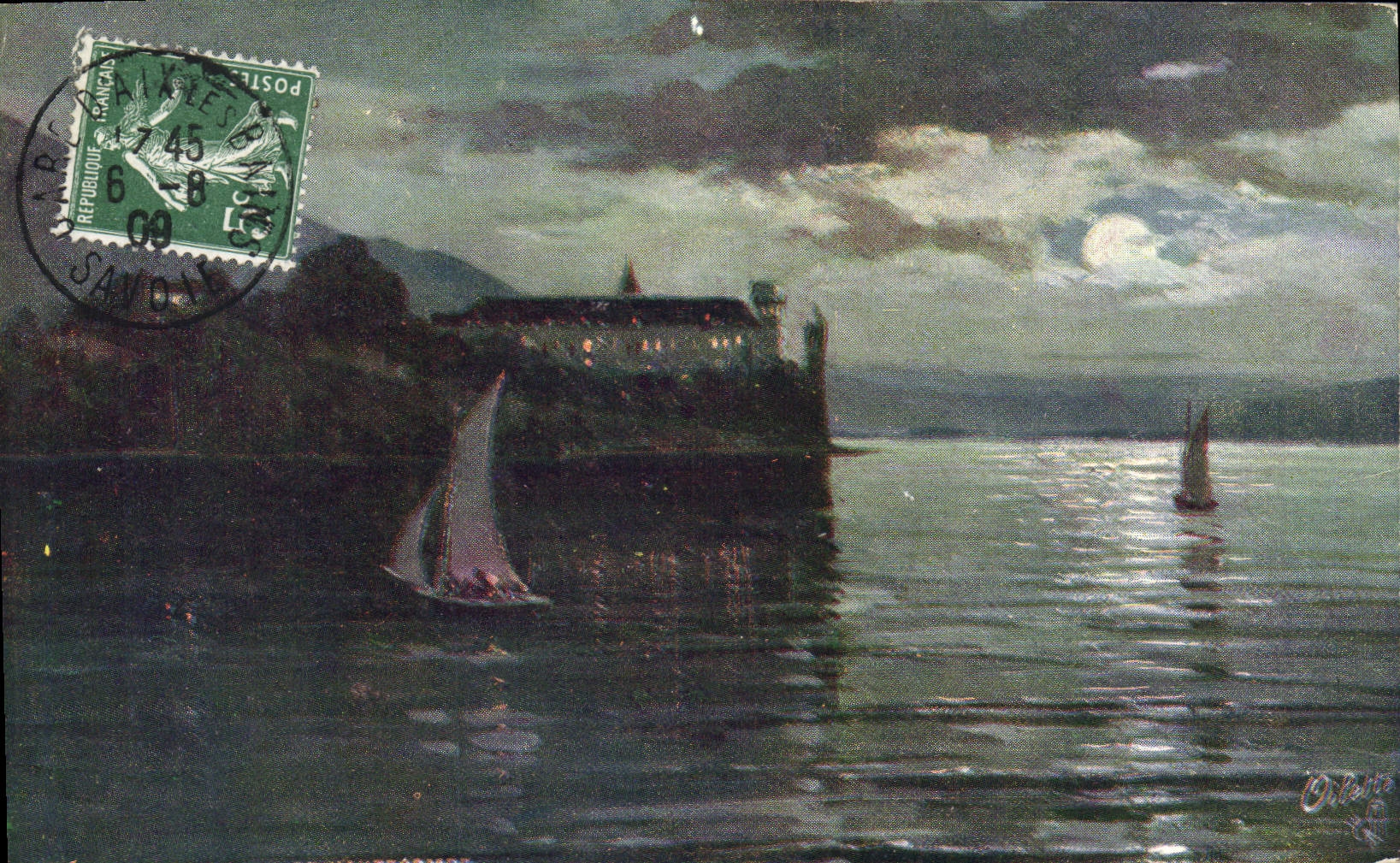 CPA Aix les Bains l'Abbaye de Hautecombe ancien lieu de sepulture des princes de la maison de Savoie
