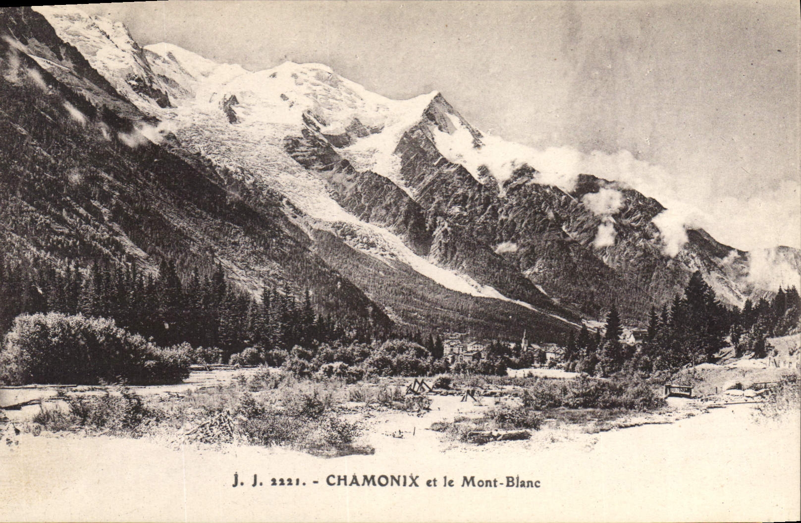 CPA Chamonix et le Mont Blanc 