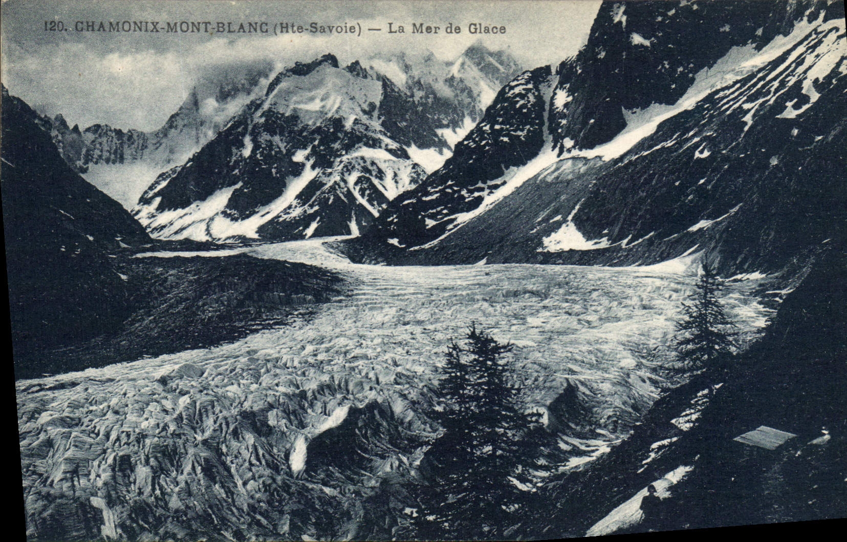 CPA Chamonix Mont Blanc Hte Savoie la Mer de Glace 