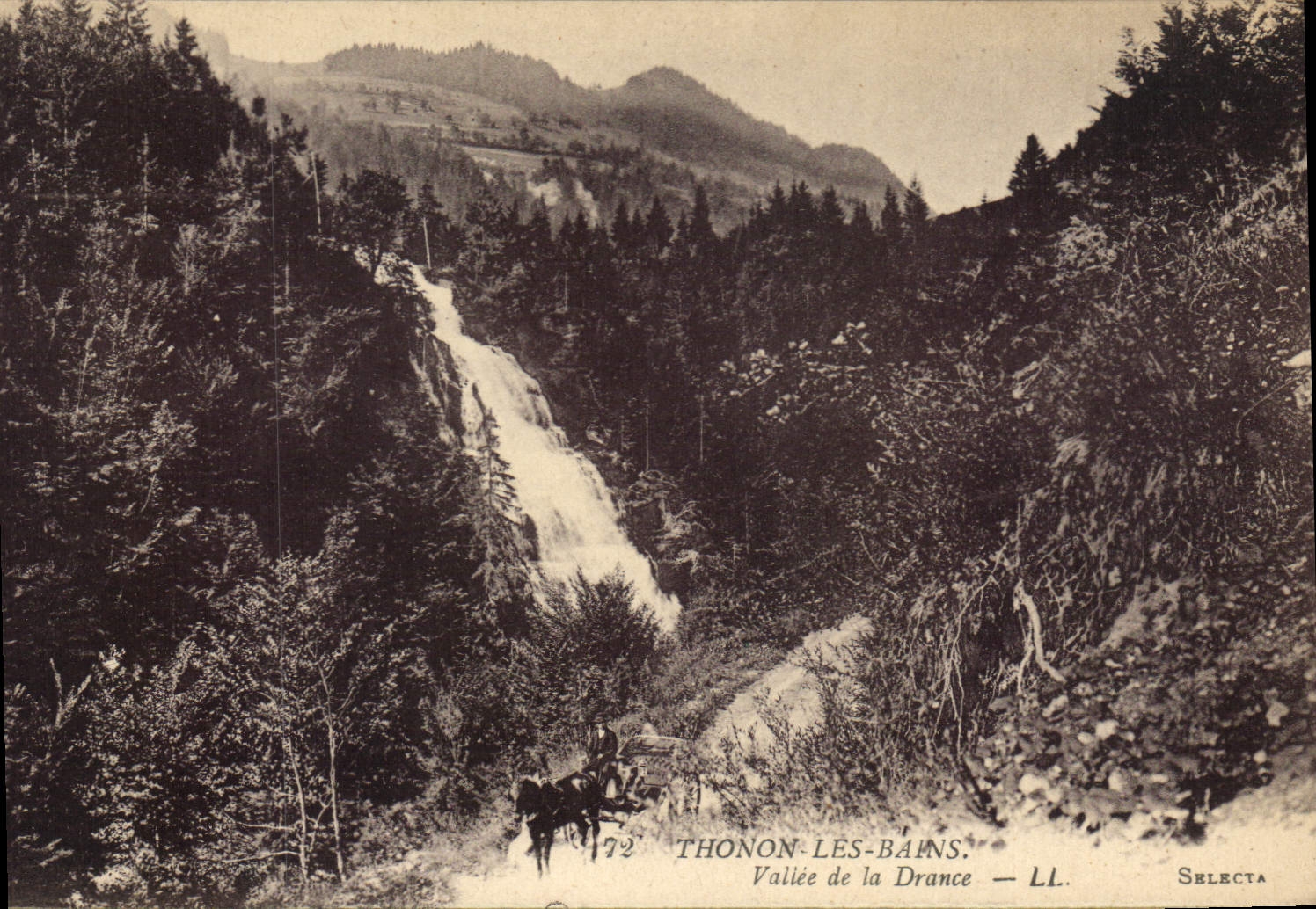 CPA Thonon les Bains Vallee de la Drance