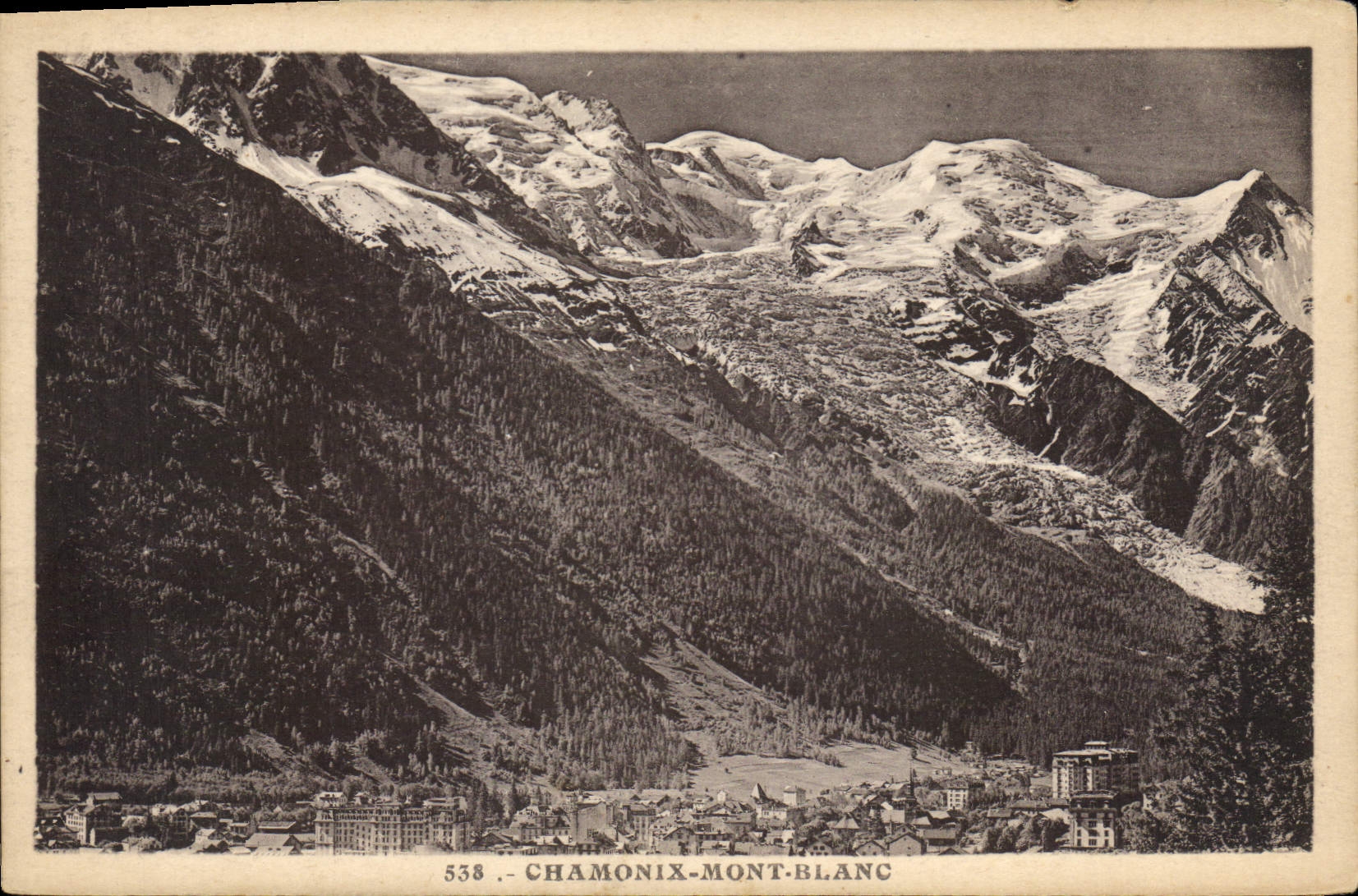 CPA Chamonix Mont Blanc 