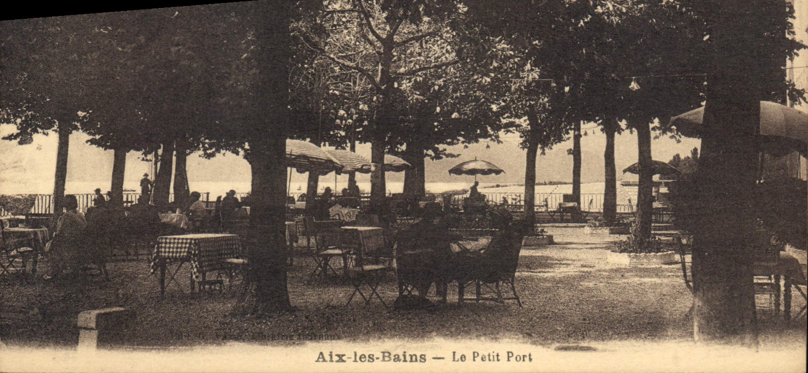 CPA Aix les Bains Le Petit Port 