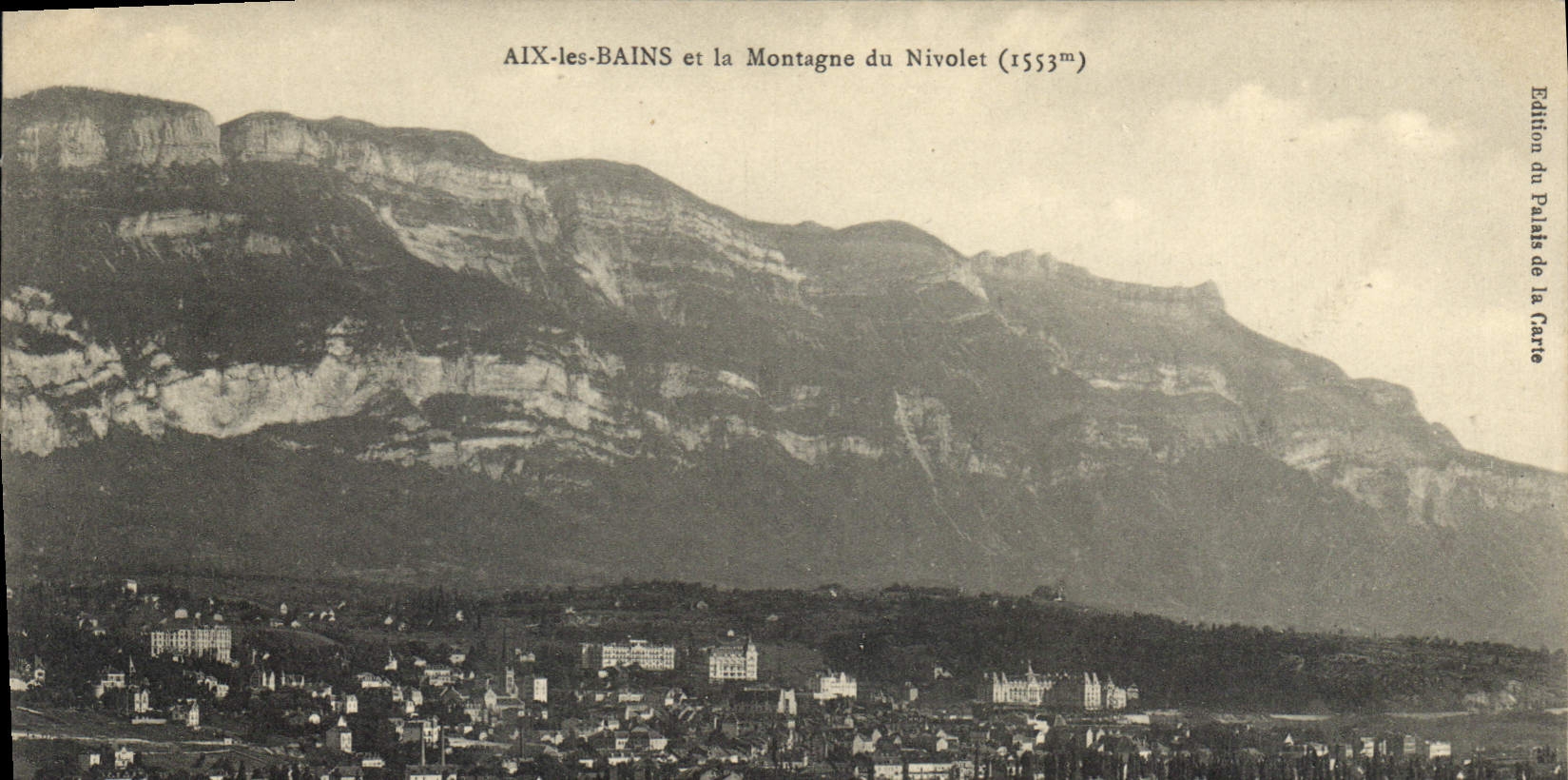CPA Aix les Bains et la Montagne du Nivolet