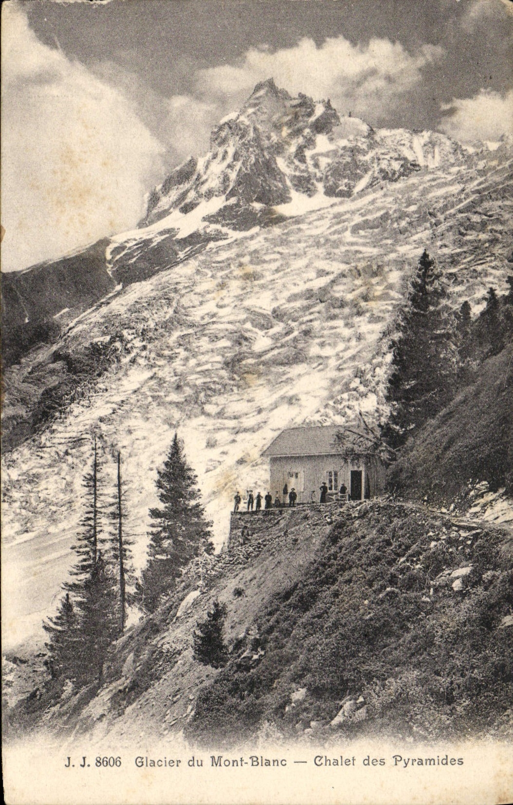 CPA Glacier du Mont Blanc Chalet des Pyramides 