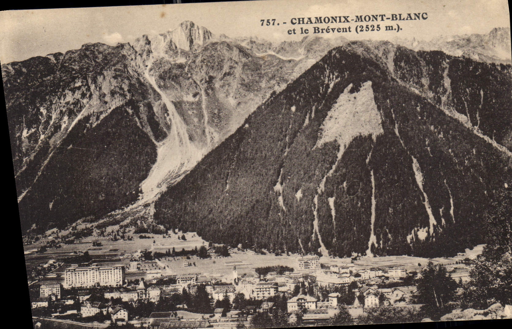 CPA Chamonix Mont Blanc et le Brevent 
