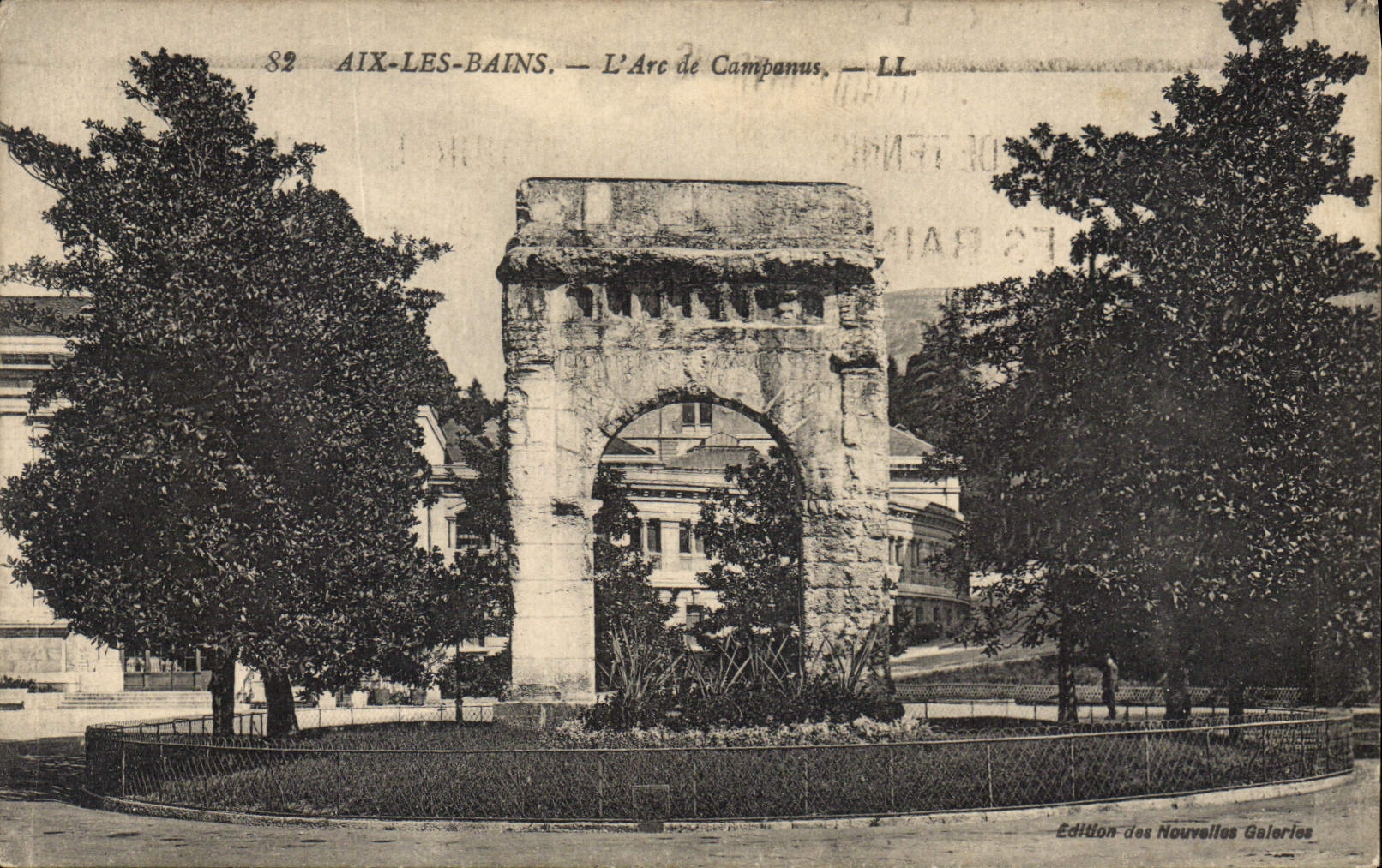 CPA Aix les Bains l'Arc de Campanus 