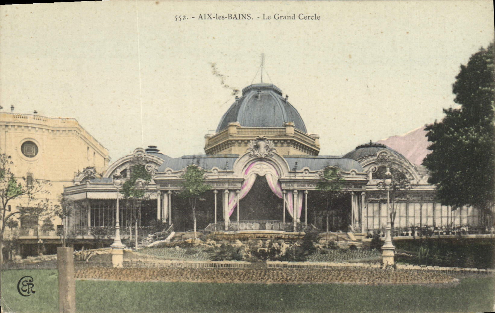 CPA Aix les Bains Le Grand Cercle 