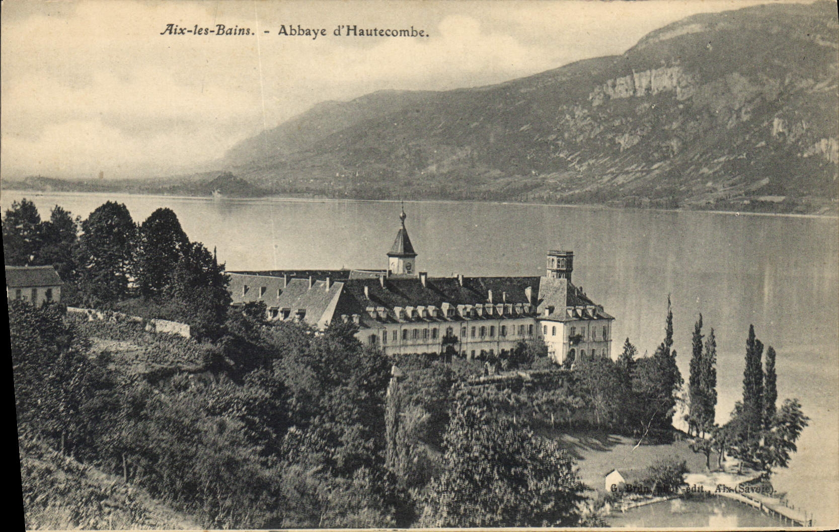 CPA Aix les Bains Abbaye d'Hautecombe 