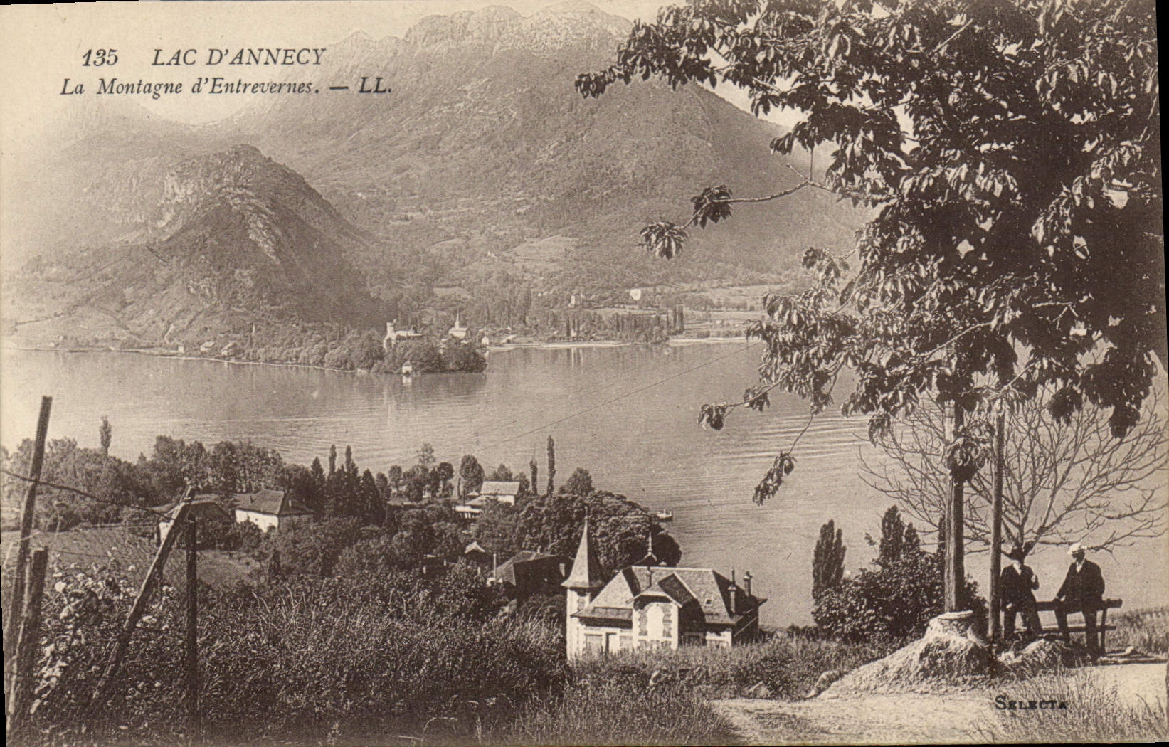 CPA Lac d'Annecy La Montagne d'Eterevernes 