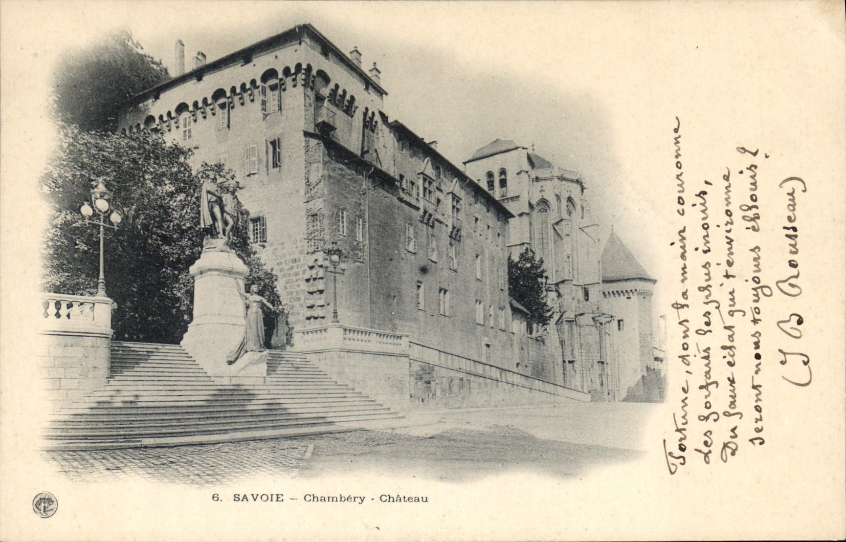 CPA Savoie Chambery Chateau 