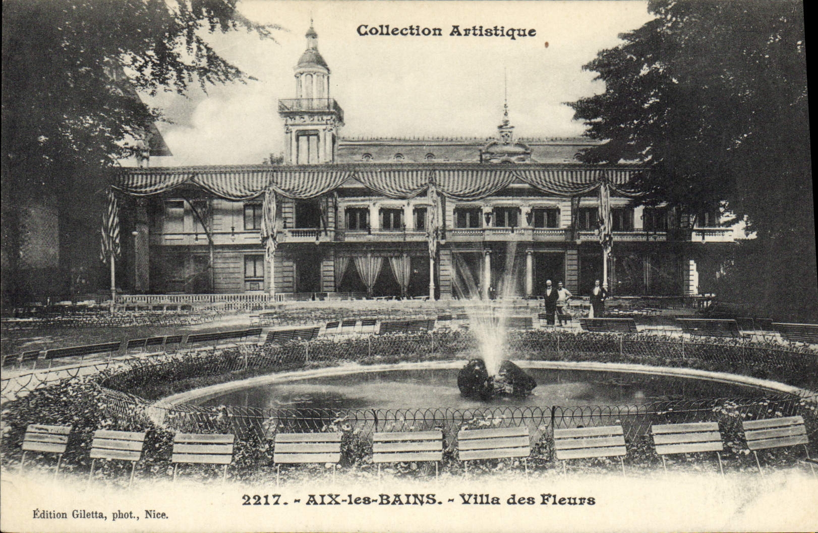 CPA Aix les Bains Villa des Fleurs