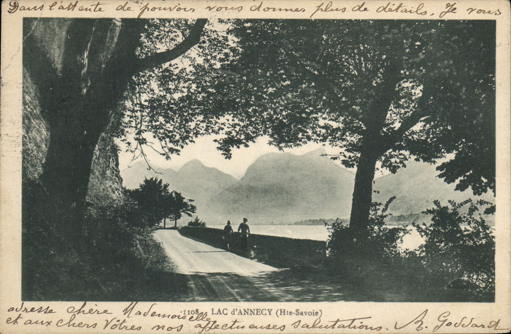 CPA Lac d'Annecy Hte Savoie 