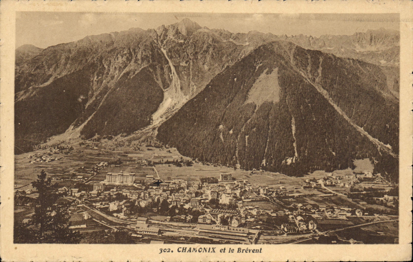 CPA Chamonix et le Brevent 