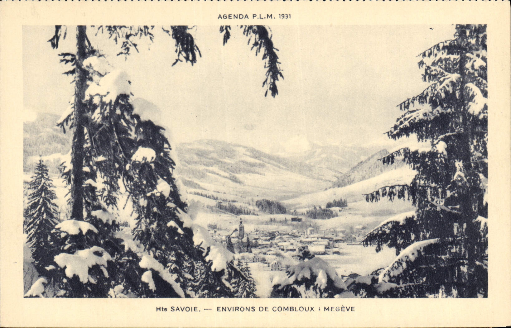 CPA Hte Savoie Environs de Combloux Megeve 