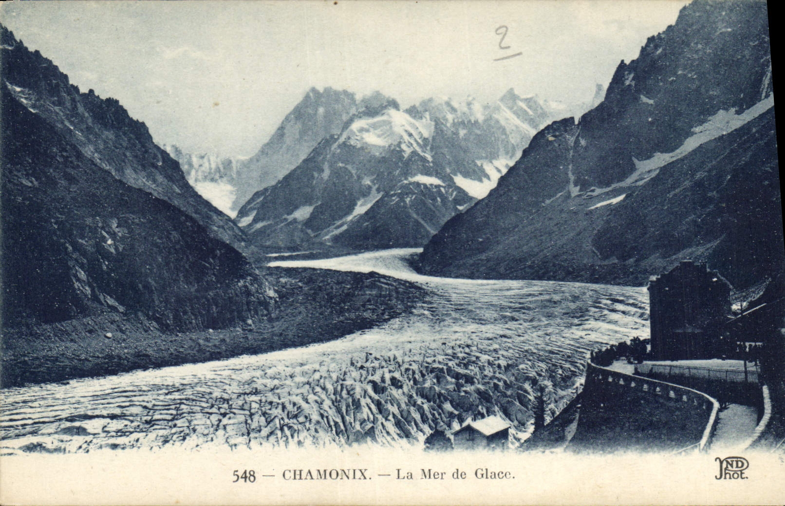 CPA Chamonix La Mer de Glace 