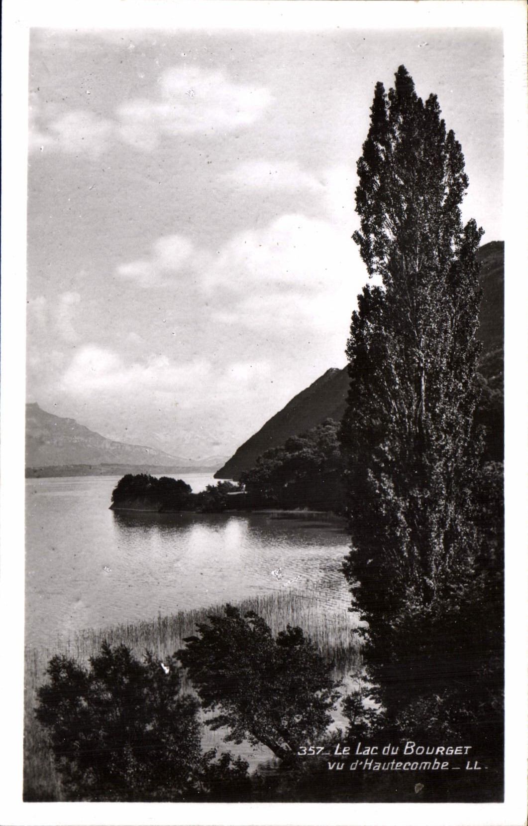CPA Le Lac du Bourget vu d'Hautecombe 