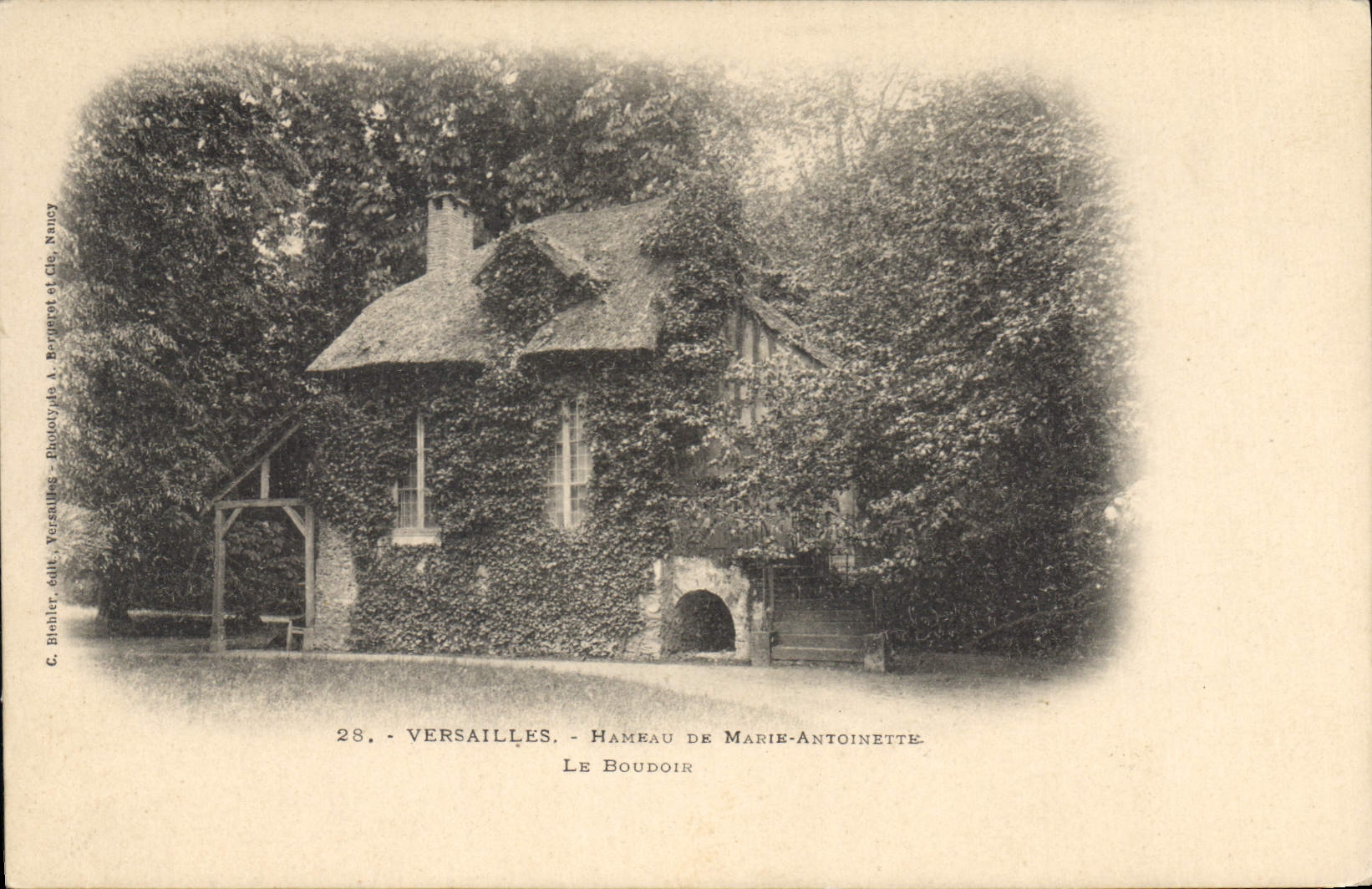 CPA Versailles Hammau de Marie Antoinette Le Boudoir