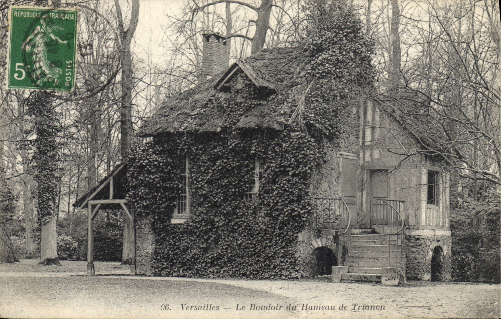 CPA Versailles Le Boudoir du Hameau de Trianon 