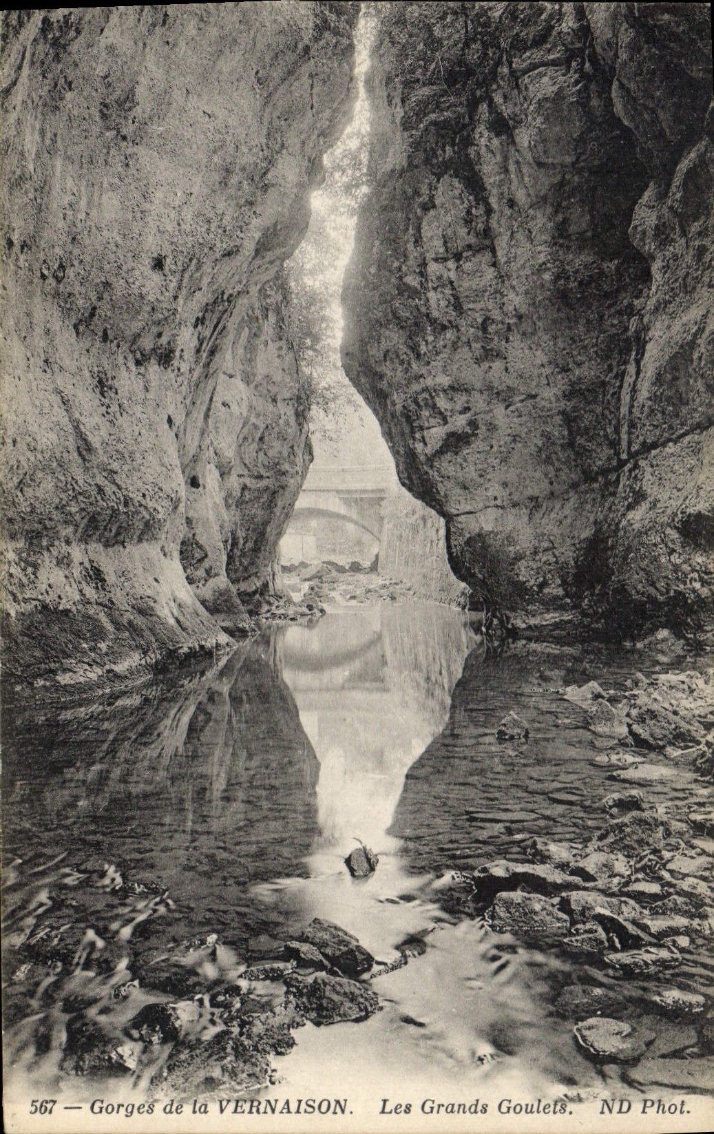 CPA Gorges de la Vernaison Les Grands Goulets