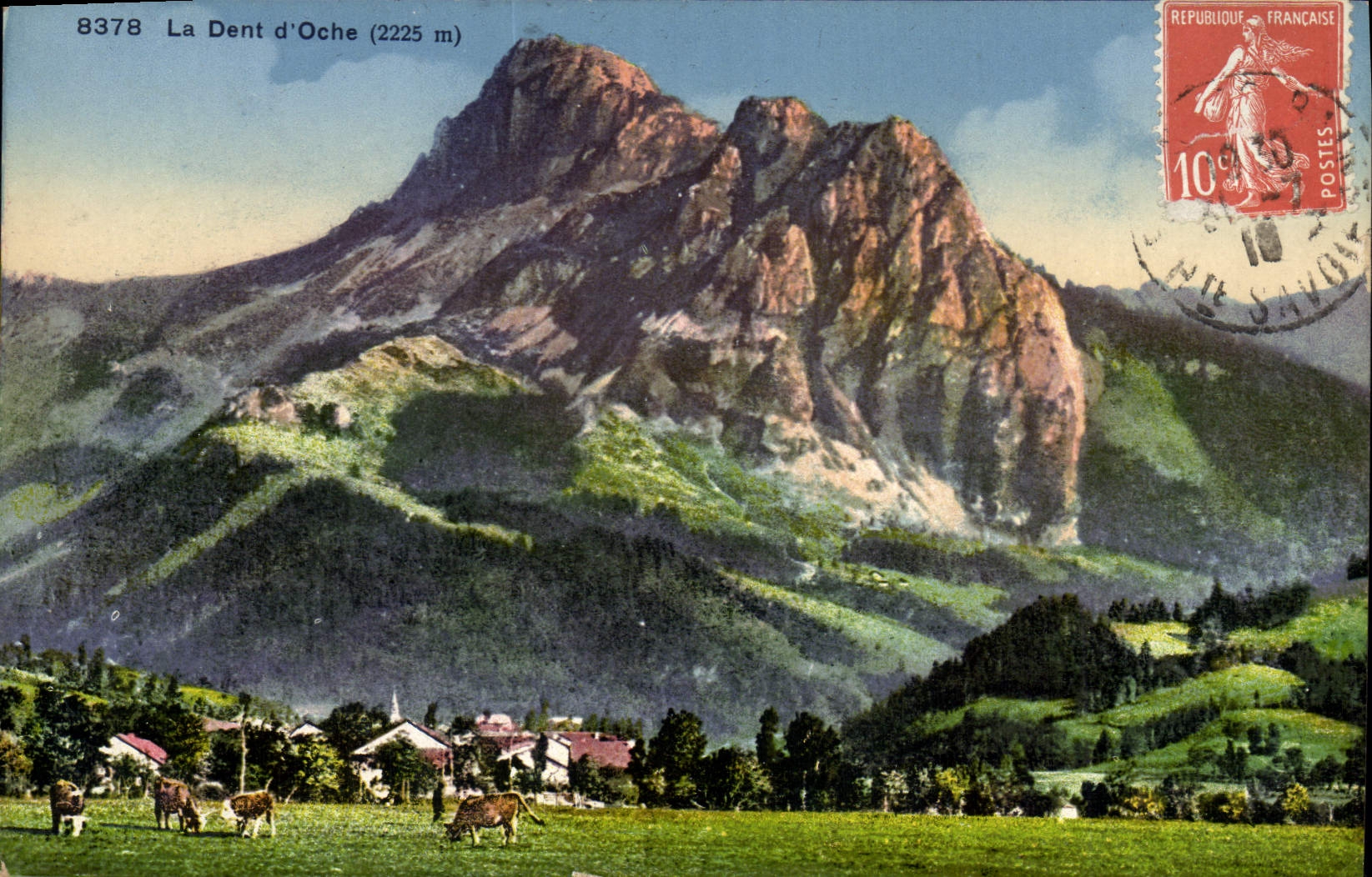 CPA La Dent d'Oche 