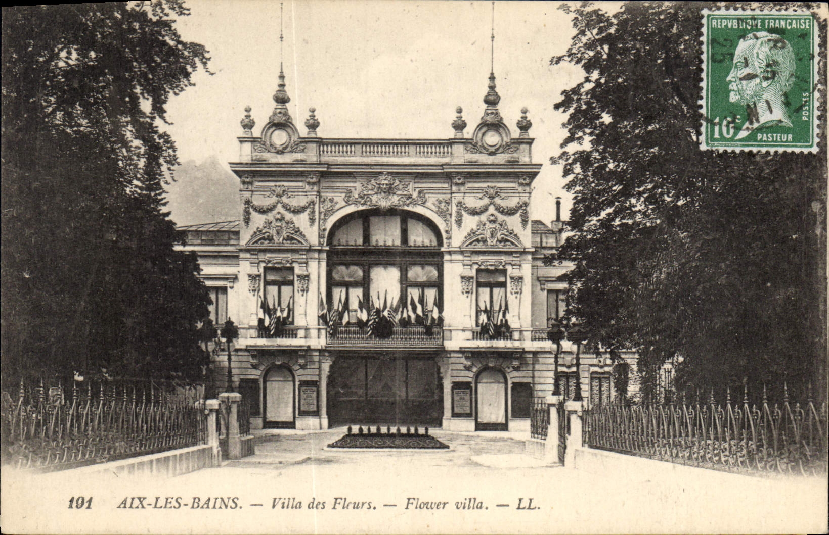 CPA Aix les Bains Villa des Fleurs