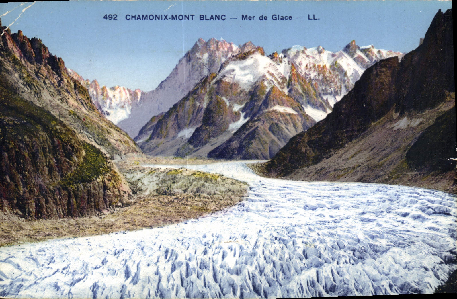 CPA Chamonix Mont Blanc Mer de glace