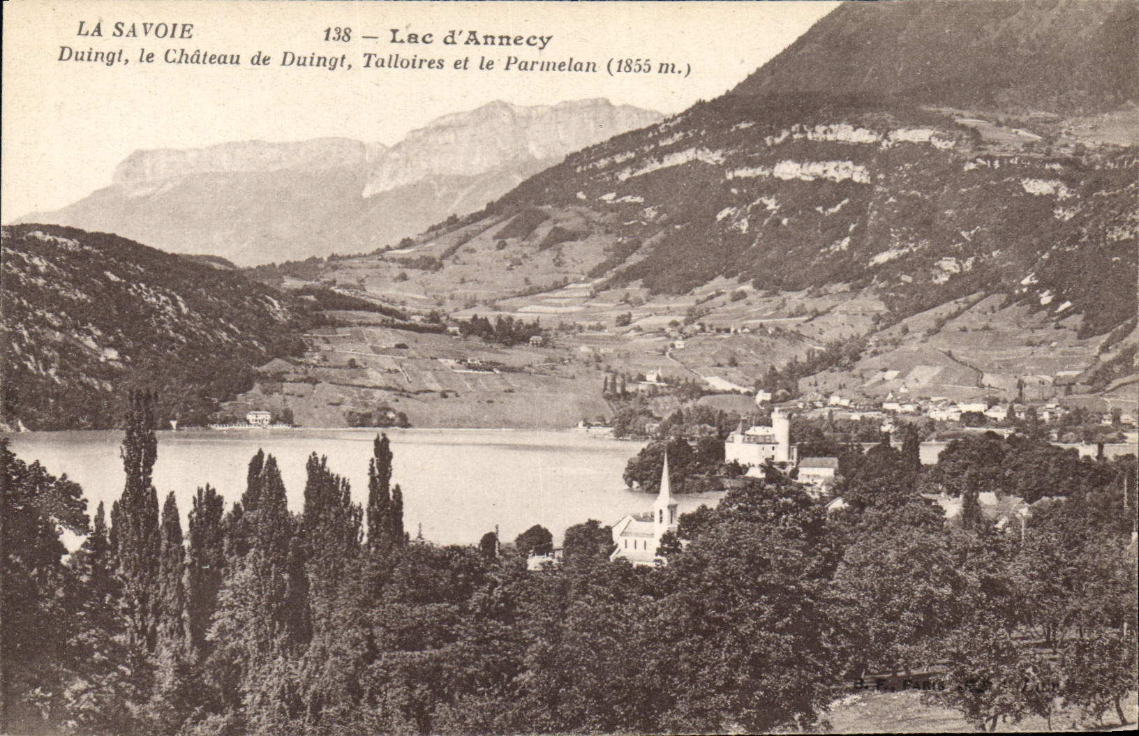 CPA La Savoie Lac d'Annecy 