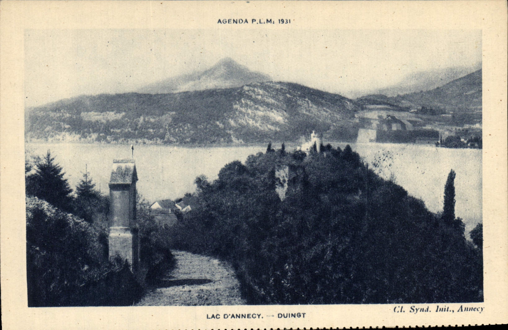 CPA Lac d'Annecy Duingt 