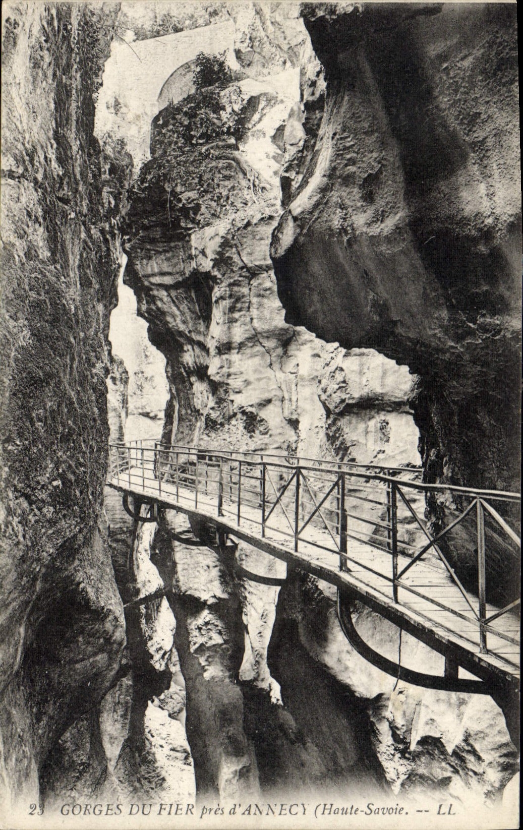 CPA Georges du Fier pres d'Annecy Haute Savoie 
