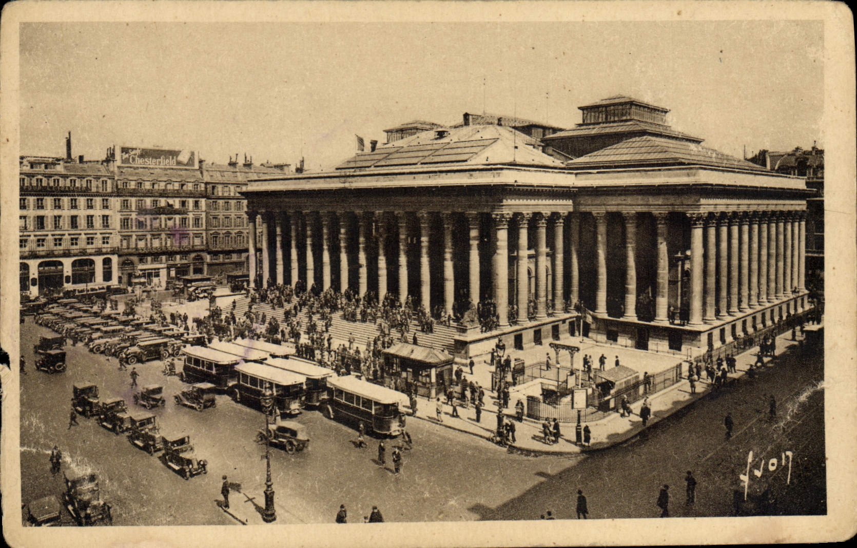 CPA Paris en Flanant La Bourse 