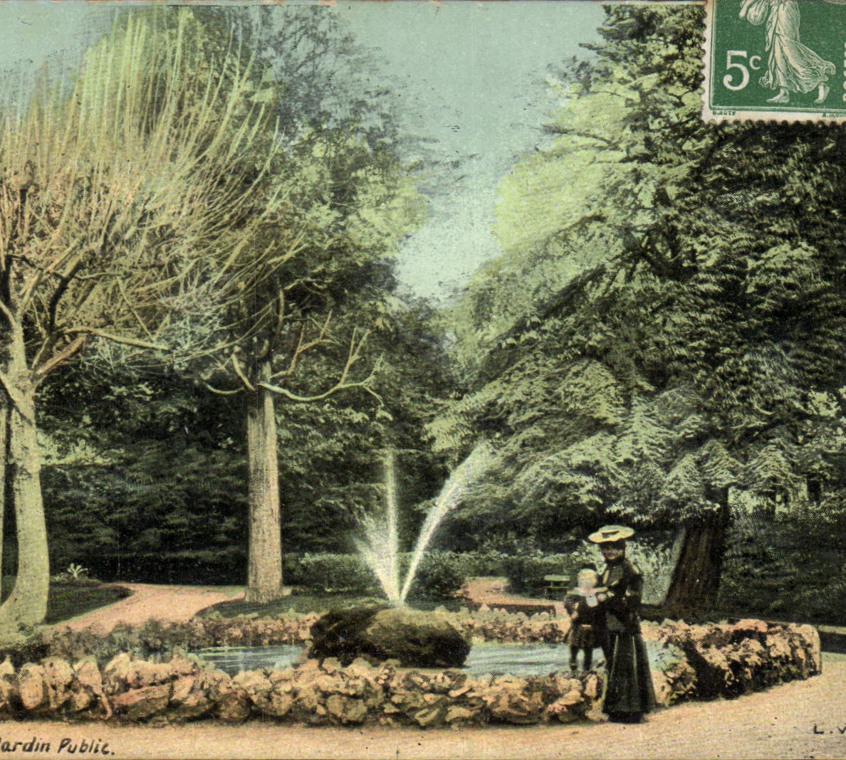 CPA Jardin Public Grasse