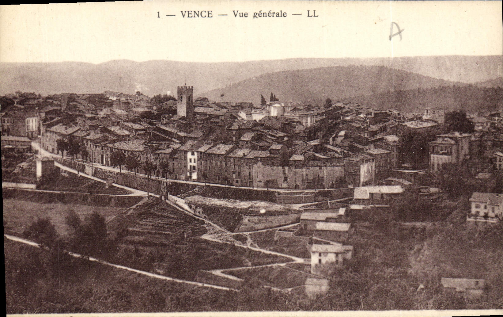 CPA Vence Vue generale 