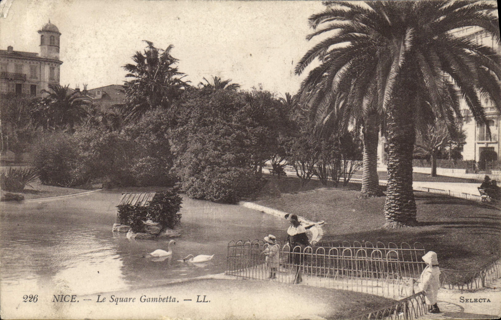 CPA Nice Le Square Gambetta 