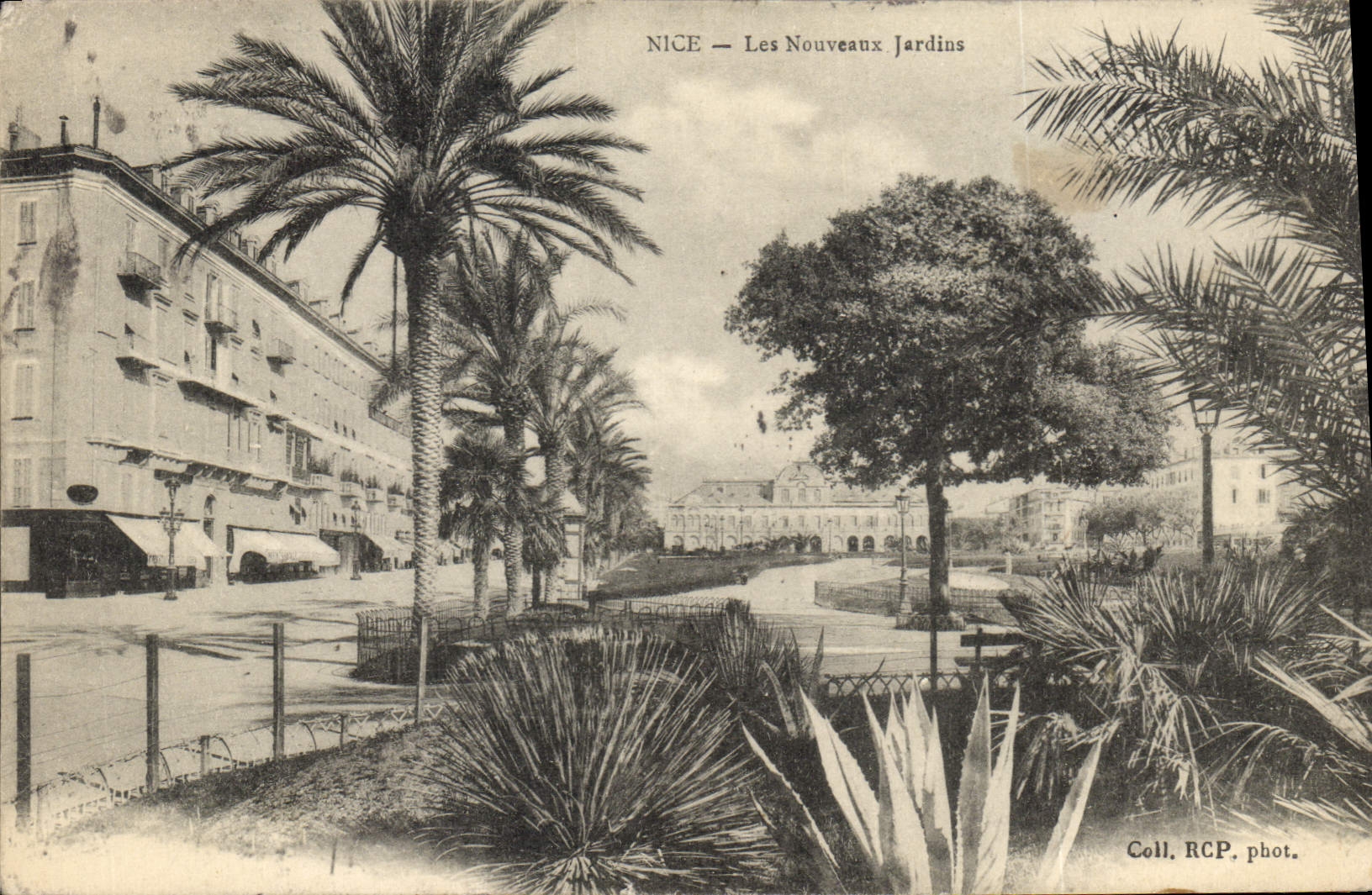 CPA Nice Les Nouveaux Jardins 
