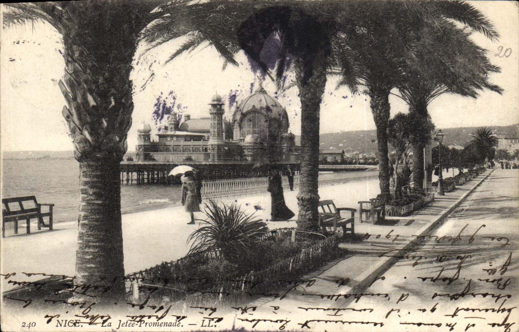 CPA Nice La Jetee Promenade 