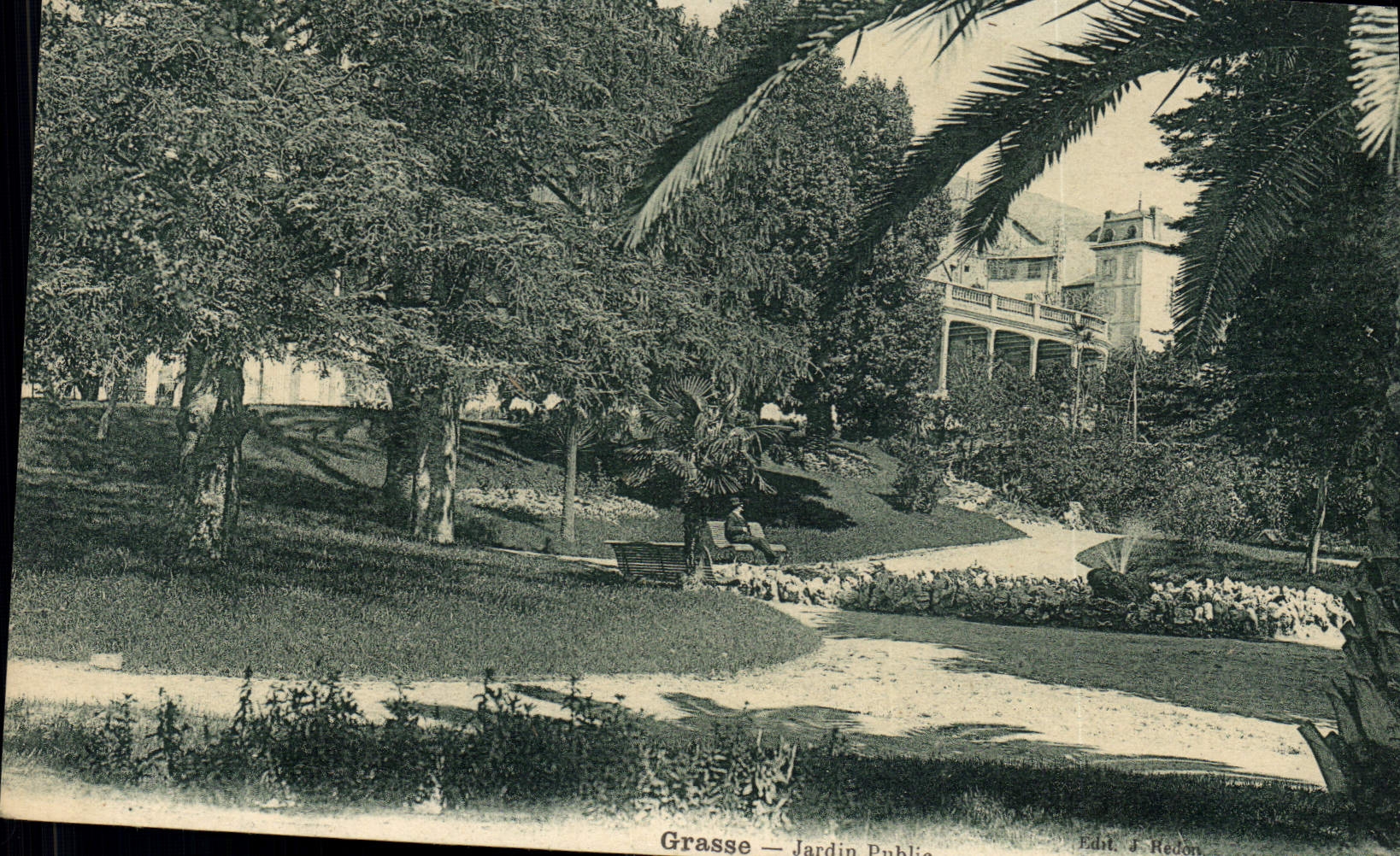 CPA Grasse Jardin Public 