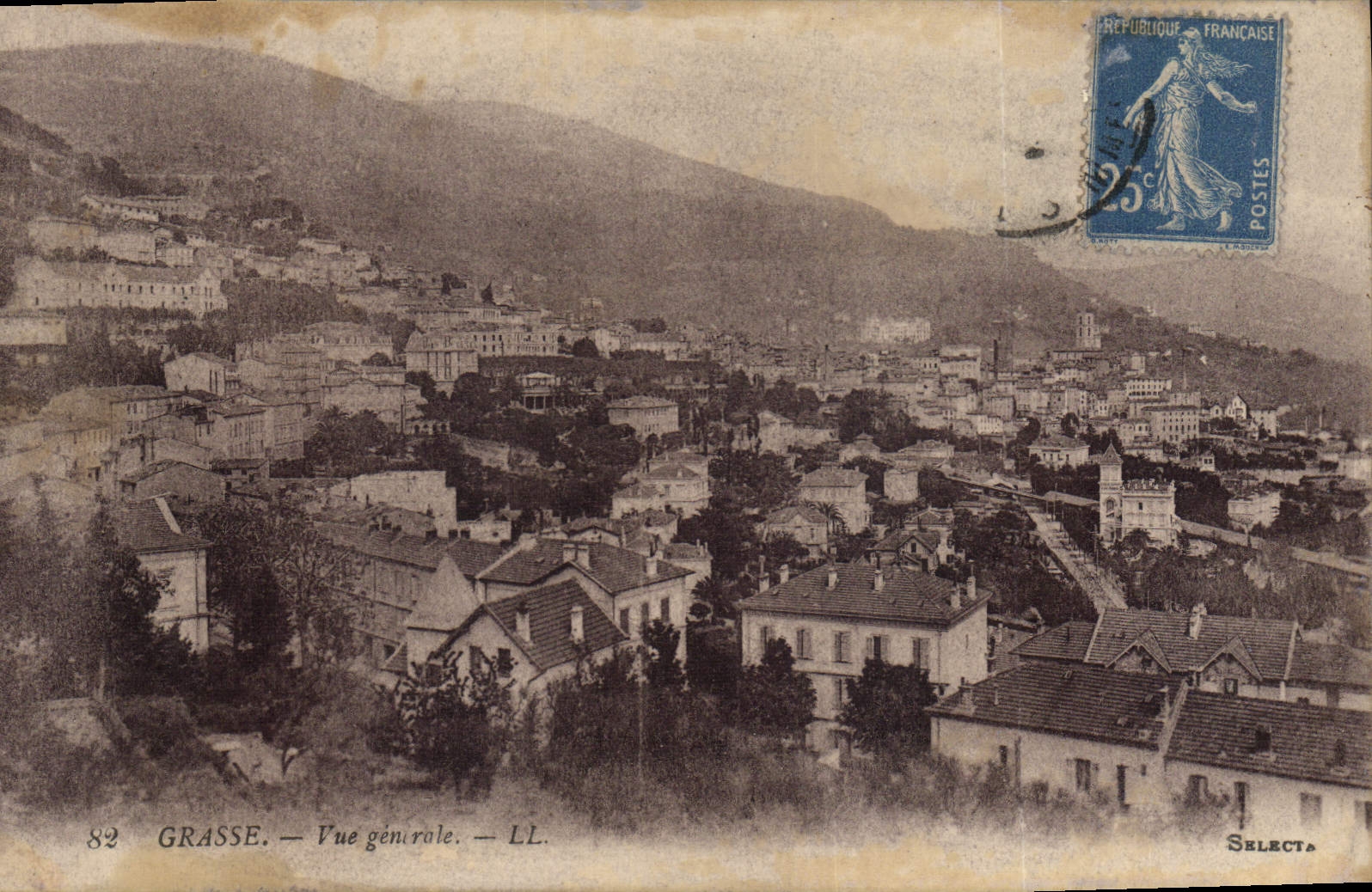 CPA Grasse Vue generale 