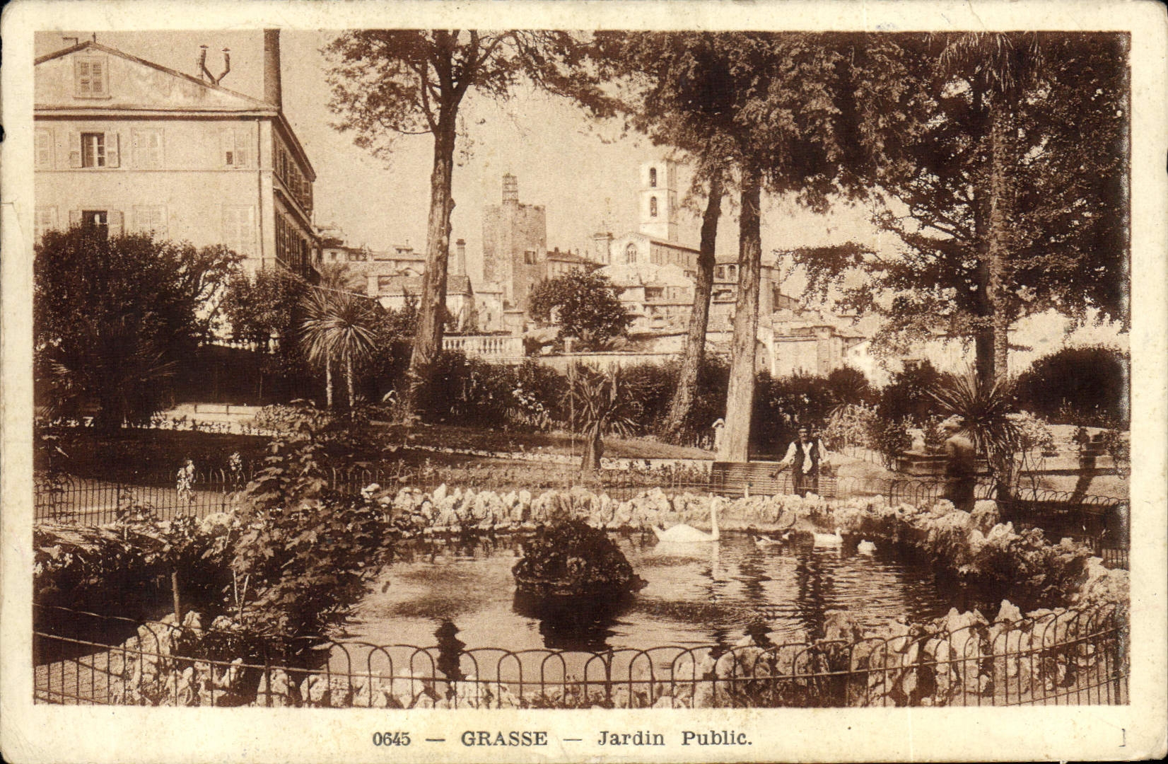 CPA Grasse Jardin Public 