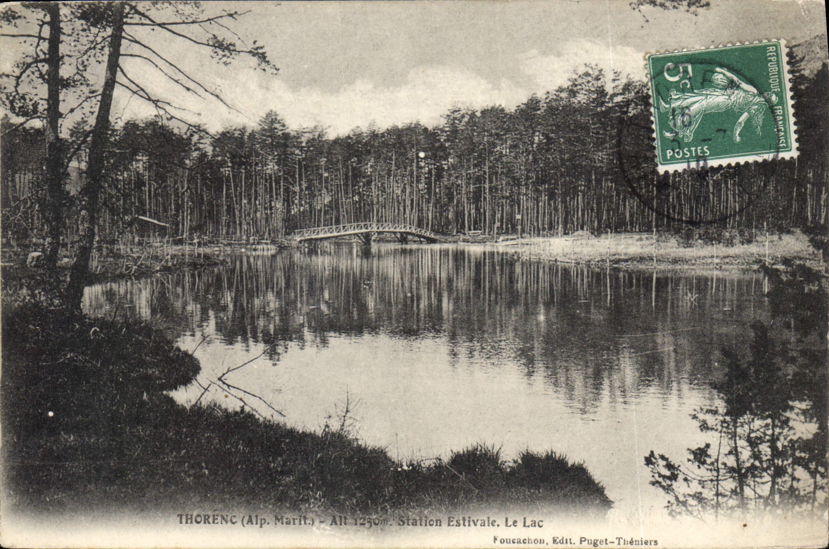 CPA Thorence Alp Mar Stallen Estivale Le Lac 